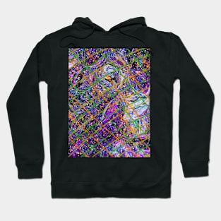 Abstract Art by Orchid Hoodie